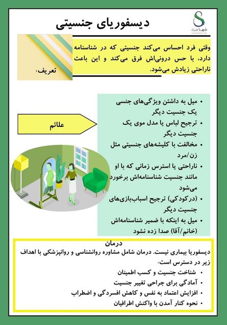 علائم اختلال هویت جنسیتی